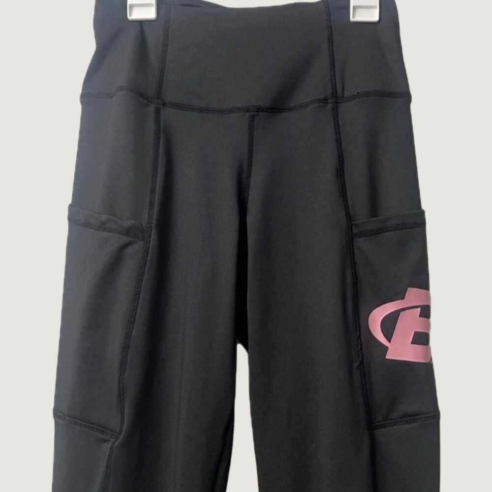 Bodybuilding.com High Rise Performance Leggings Womens Small Pockets Athletic